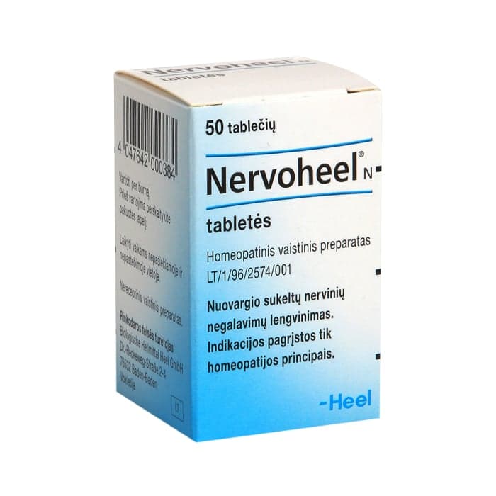 NERVO-HEEL N, Tabletės, N50-1