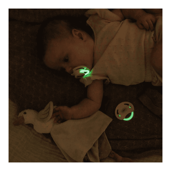 Babyono čiulptukas silikoninis simetrinis 0-6m 1669/01, 2 vnt.-2