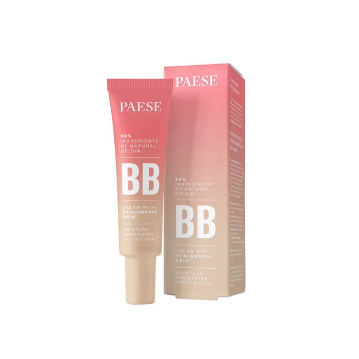 PAESE BB kremas su hialurono rūgštimi, spalva 01N, 30 ml
