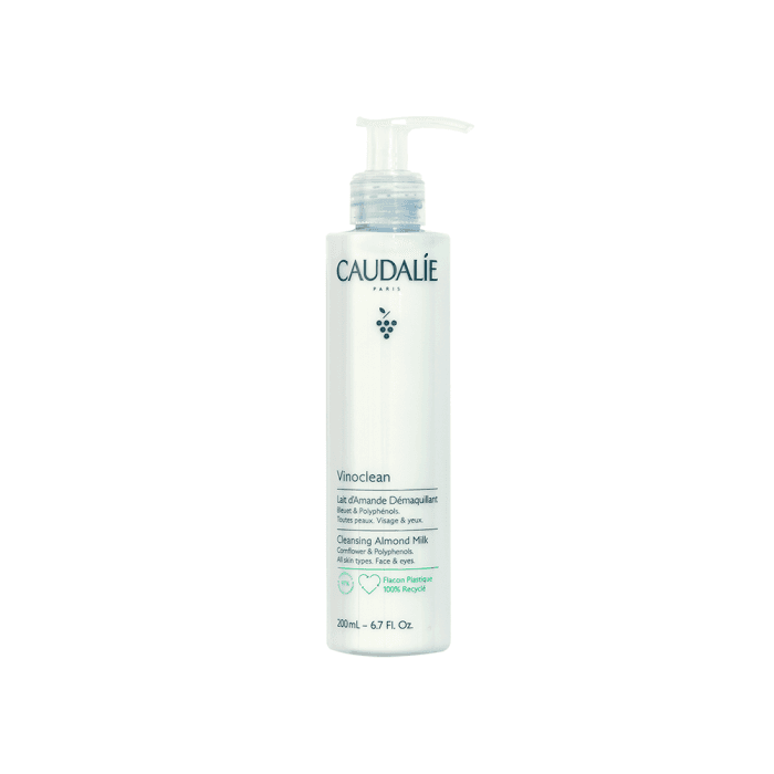 CAUDALIE valomasis pienelis jautriai odai VINOCLEAN GENTLE CLEANSING ALMOND MILK, 200 ml