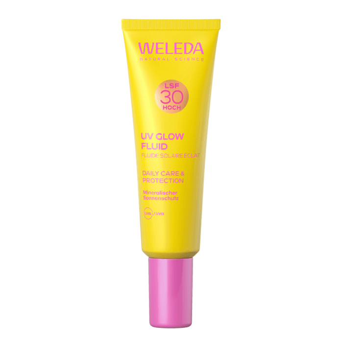 WELEDA, UV GLOW, fluidas SPF 30, 30 ml