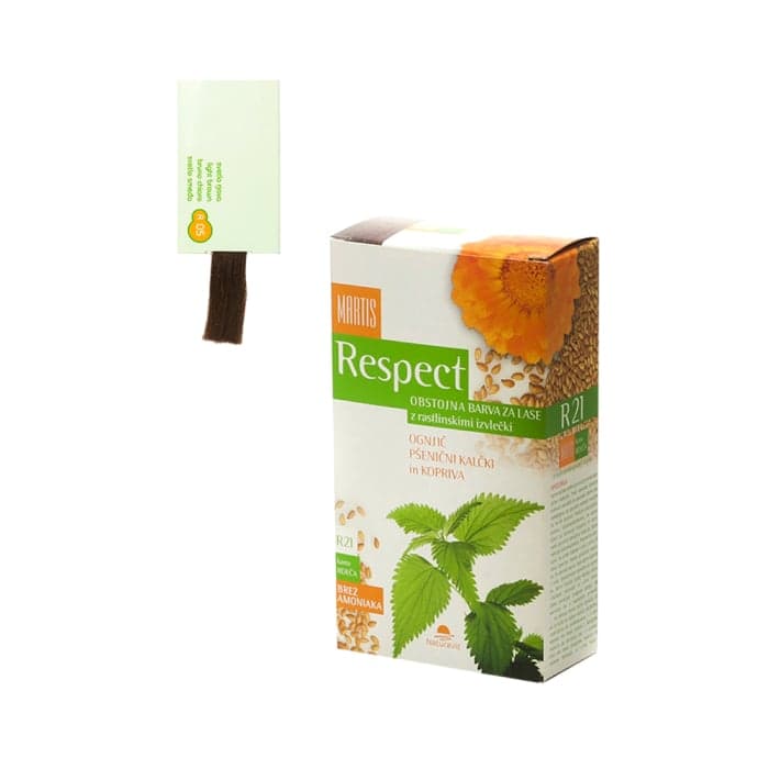 MARTIS RESPECT ilgalaikiai plaukų dažai NR. 05, šviesiai ruda spalva, 135 ml-2