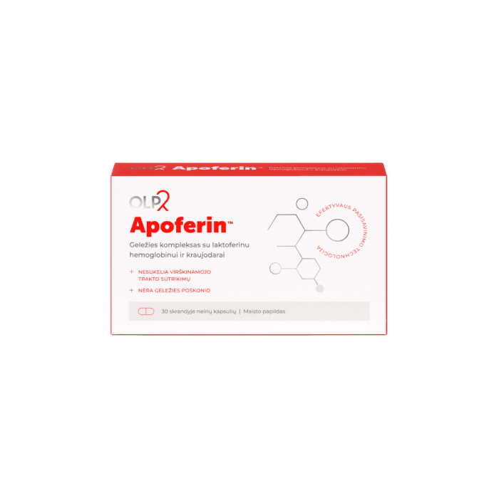 OLP Apoferin, 30 kapsulių-1