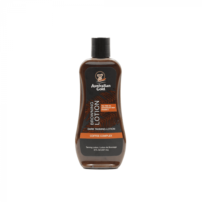 AUSTRALIAN GOLD įdegį skatinantis kremas su bronzantais BROWNING, 237 ml