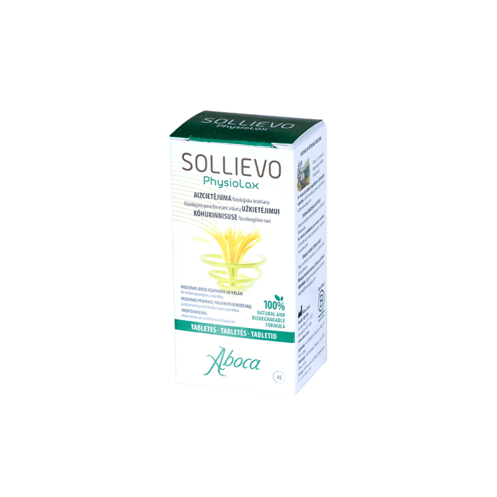 SOLLIEVO PHYSIOLAX, 45 Tabletės-1