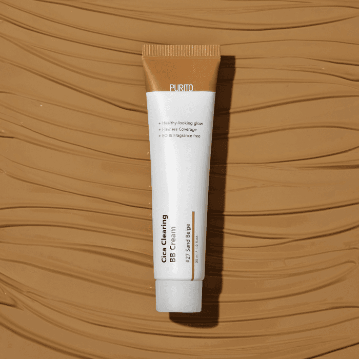 PURITO BB veido kremas su spalva CICA CLEARING BB CREAM, 27 sand beige, 30 ml-1