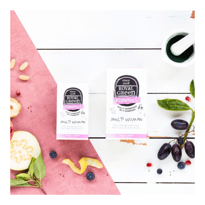 ROYAL GREEN multivitaminai moterims MULTI WOMAN, 60 tablečių-2