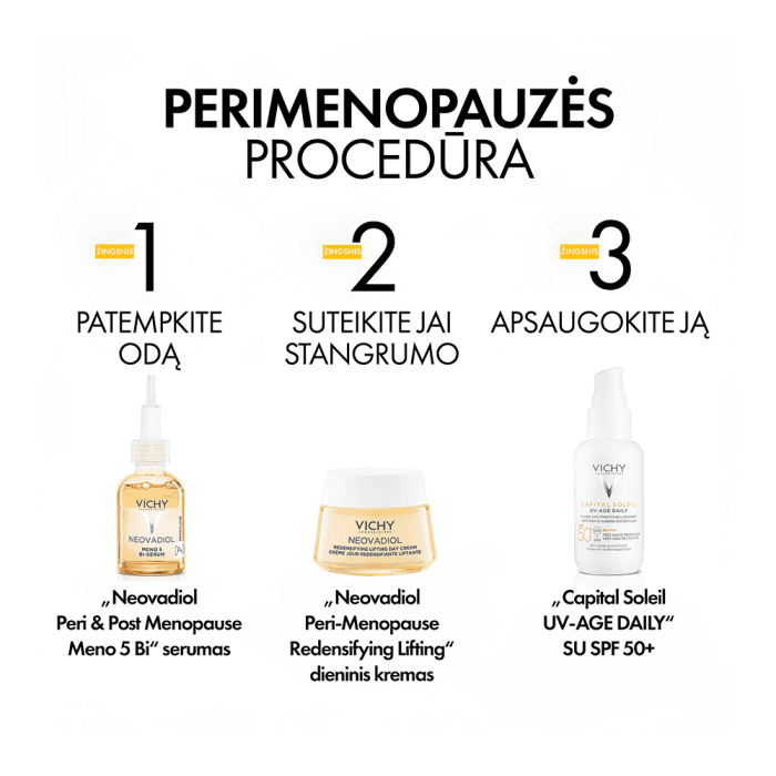 VICHY dieninis stangrinamasis kremas normaliai, mišriai odai NEOVADIOL COMPENSATING COMPLEX, 50 ml-1