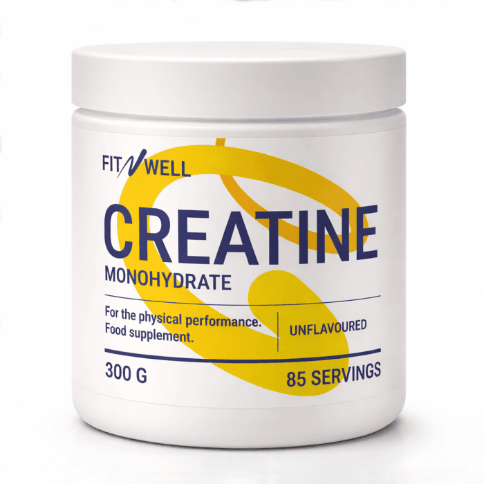 FITNWELL Creatine Monohydrate, 300 g