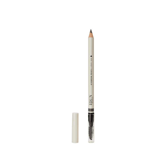 IDUN MINERALS antakių pieštukas LÖNN, rudai pilka spalva, Nr. 5202, 1.2 g