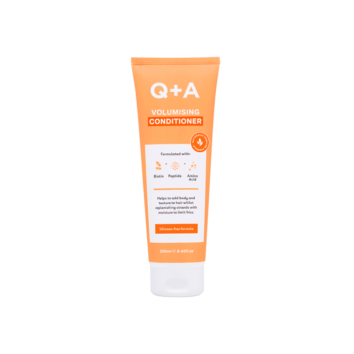 Q+A apimties suteikiantis kondicionierius su biotinu, 250 ml