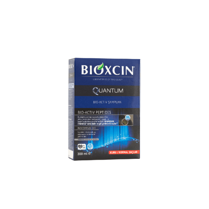 BIOXCIN QUANTUM tankumą didinantis šampūnas su aktyviais peptidais, 300 ml-2