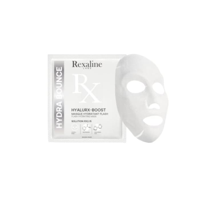 REXALINE, drėkinanti veido kaukė, HYALURX-BOOST, 1 vnt.
