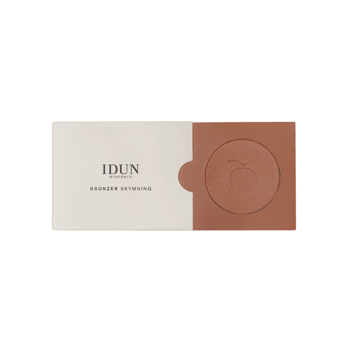 IDUN Minerals bronzinanti pudra matinė Skymning Nr. 1623 (sodriai rudas kontūro atspalvis), 4.6 g