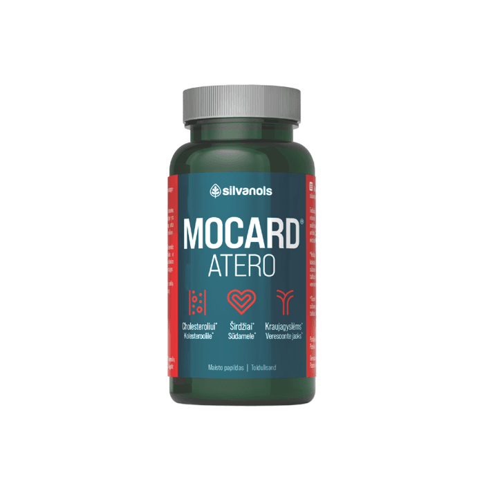 MOCARD ATERO, 60 kapsulių