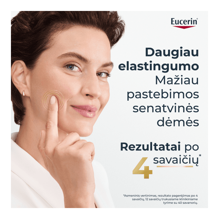 EUCERIN dieninis kremas brandžiai odai HYALURON-FILLER + ELASTICITY SPF 30, papildymo pakuotė, 50 ml-1