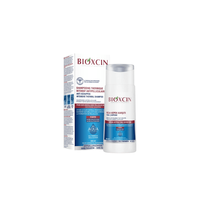 BIOXCIN AQUA THERMAL DS šampūnas nuo intensyvaus pleiskanojimo, 200 ml