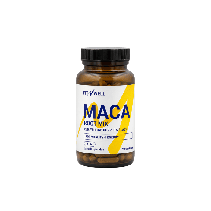 FITNWELL Maca, 90 kapsulių