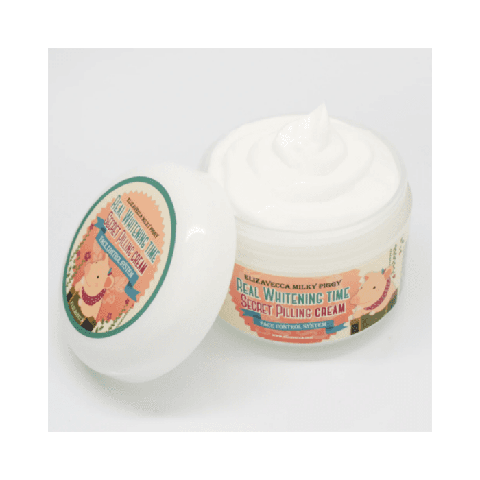 ELIZAVECCA eksfolijuojantis veido kremas Whitening Secret Pilling, 100 ml-1