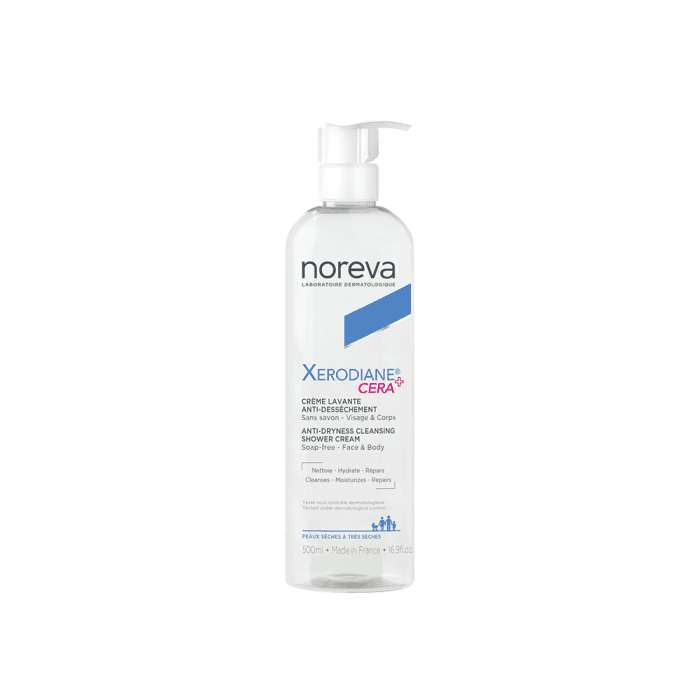 NOREVA  prausimosi kremas XERODIANE CERA+, 500 ml