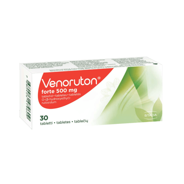 VENORUTON FORTE, Tabletės, N30