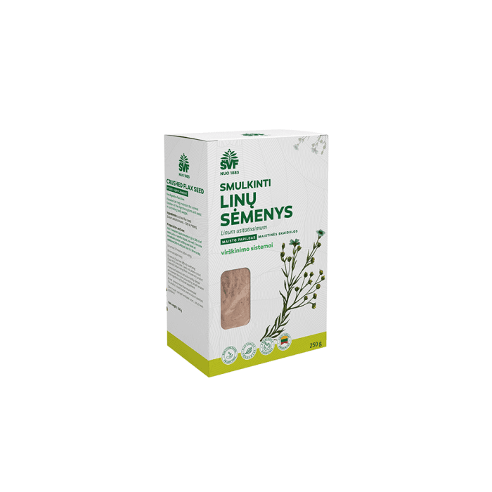 ŠVENČIONIŲ VAISTAŽOLĖS,  MALTI LINŲ SĖMENYS virškinimui, 250 g-1