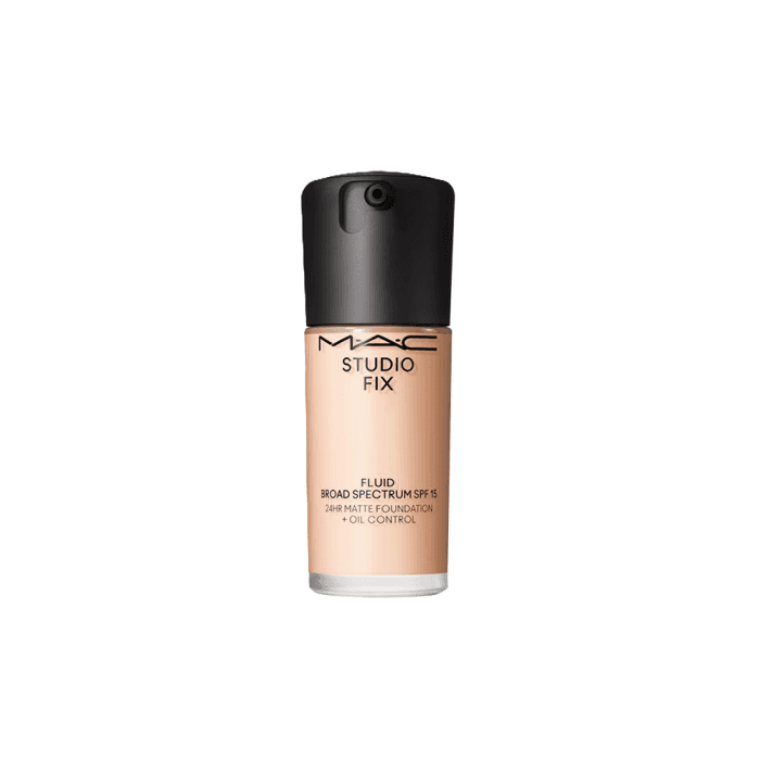 MAC skystas makiažo pagrindas Studio Fix Fluid SPF15, NW10, 30 ml