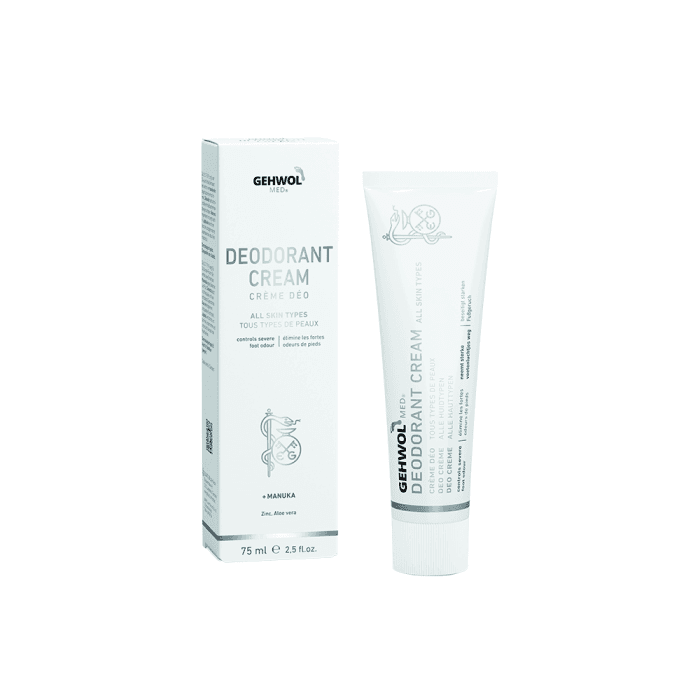 GEHWOL MED dezodoruojamasis pėdų kremas DEODORANT CREAM, 75 ml
