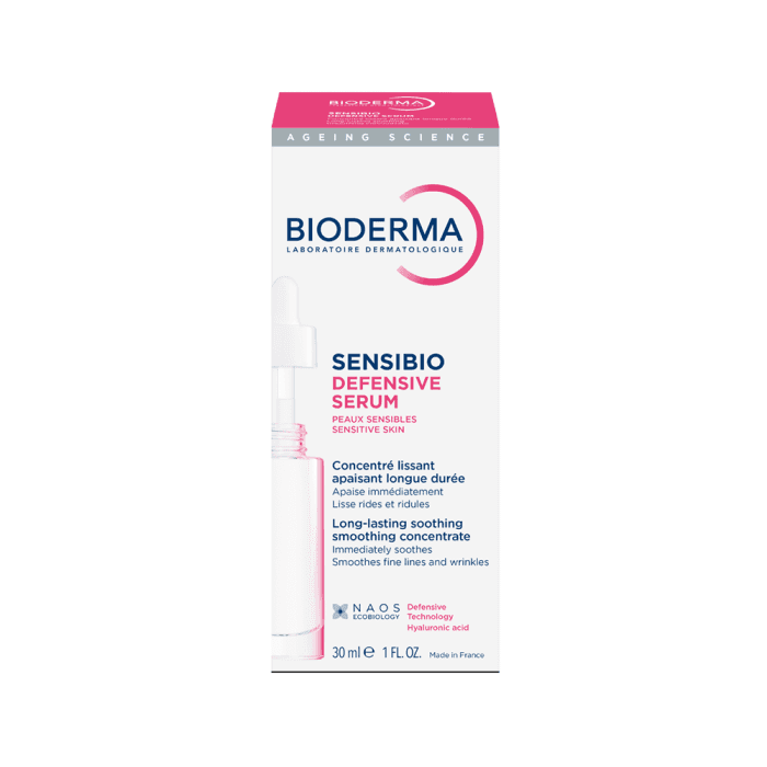 BIODERMA raminamasis ir glotninamasis koncentruotas serumas jautriai odai SENSIBIO DEFENSIVE SERUM, 30 ml-1