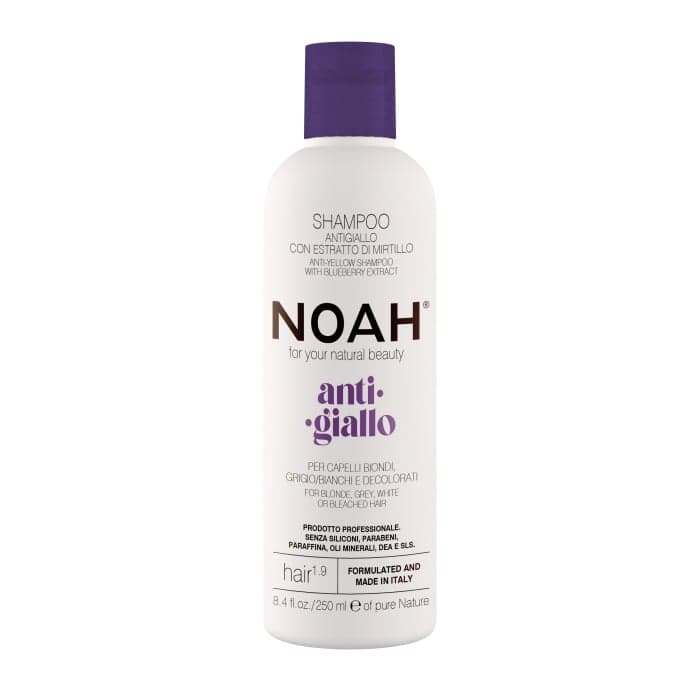 NOAH 1.9 geltonus atspalvius neutralizuojantis šampūnas, 250 ml