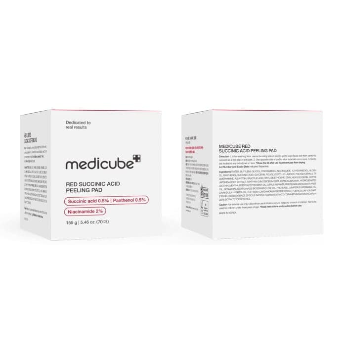 MEDICUBE RED SUCCINIC AND PEELING veido padeliai, 155 g-2
