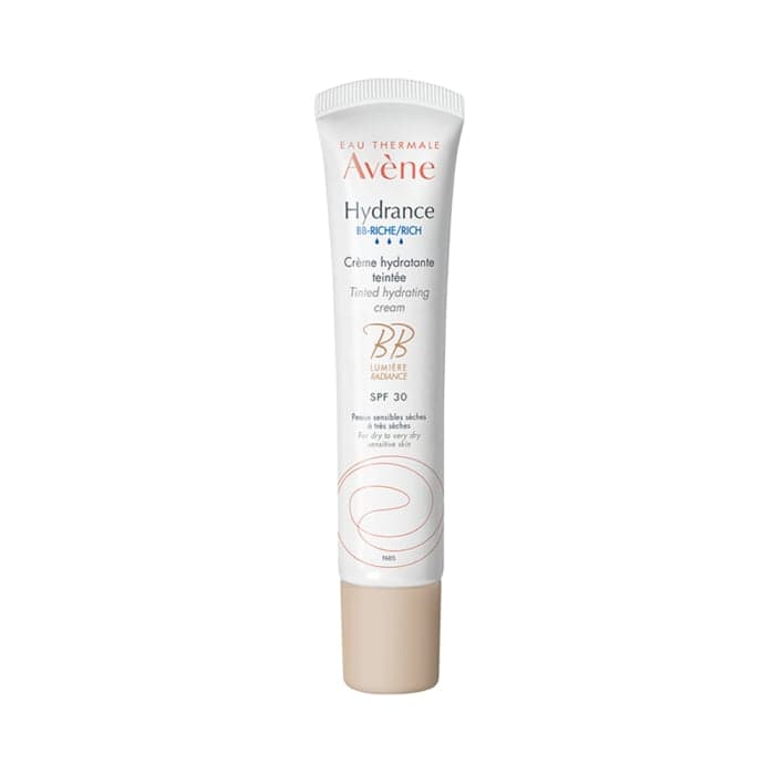 EAU THERMALE AVENE drėkinamasis veido kremas su spalvos pigmentais HYDRANCE BB RICH, SPF 30, 40 ml