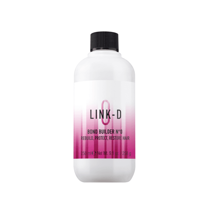 LINK-D plaukų struktūrą atkuriantis šampūnas BOND BUILDER, Nr. 0, 250 ml
