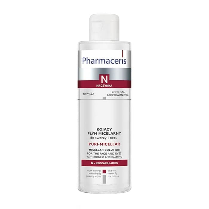 PHARMACERIS N micelinis makiažo valiklis PURI MICELLAR, 200 ml