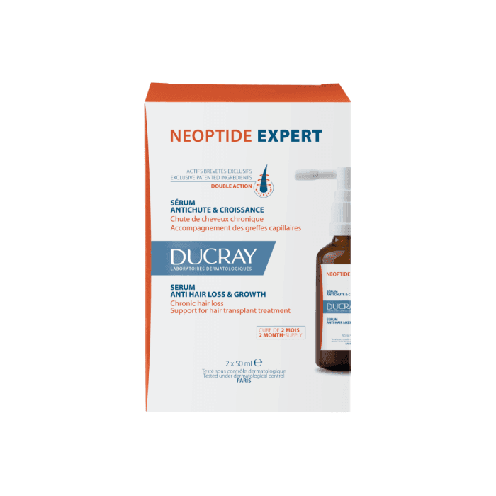 DUCRAY serumas nuo lėtinio plaukų slinkimo NEOPTIDE EXPERT, 100 ml-1