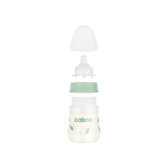 BABOO® antikolinis maitinimo buteliukas, 180 ml, 0+ mėn, Peachy Keen, 1 vnt.-2