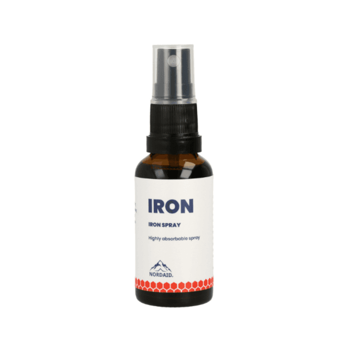 NORDAID purškiamas geležies papildas IRON SPRAY, 5mg, 30 ml-2