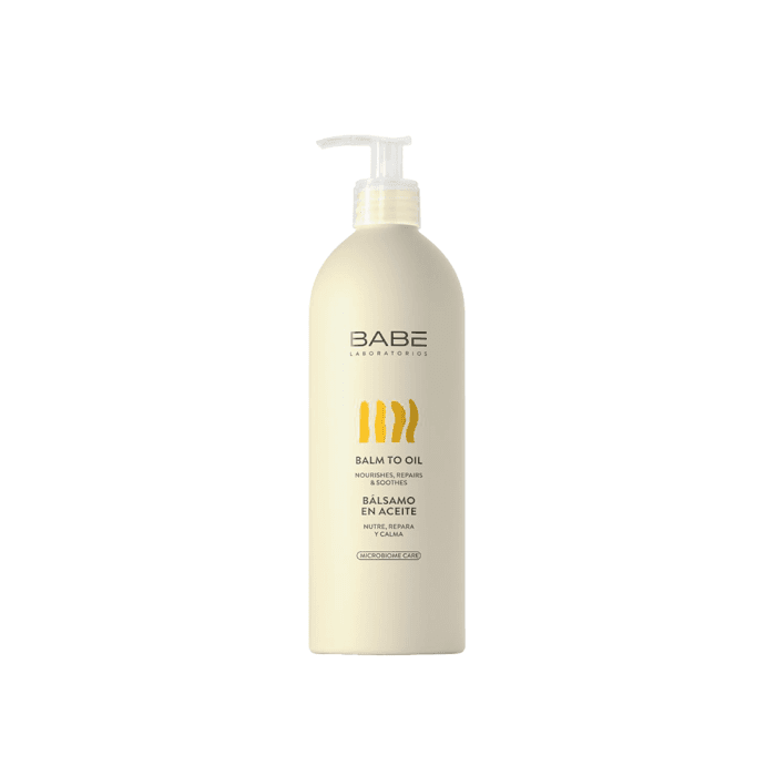 BABÉ intensyvaus poveikio aliejinis kūno balzamas BODY BALM TO OIL, 500 ml