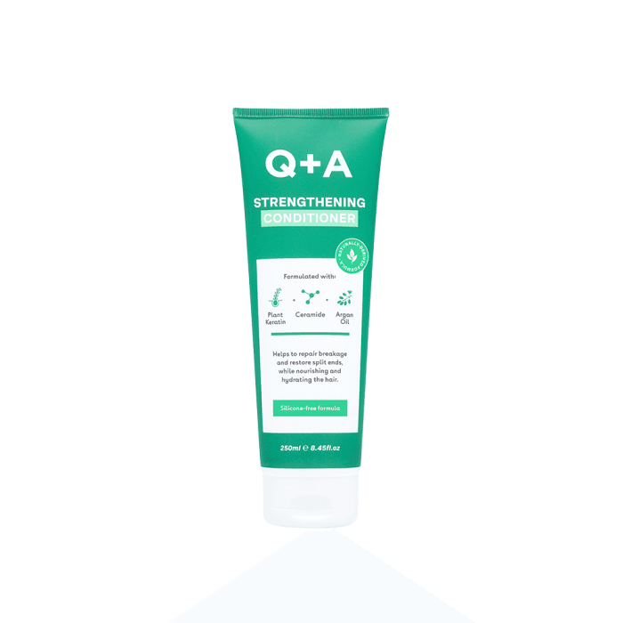Q+A stiprinamasis kondicionierius su keratinu, 250 ml