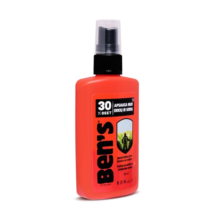 BEN'S 30 tirpalas vabzdžiams atbaidyti, nuo 3 m., 100 ml-2