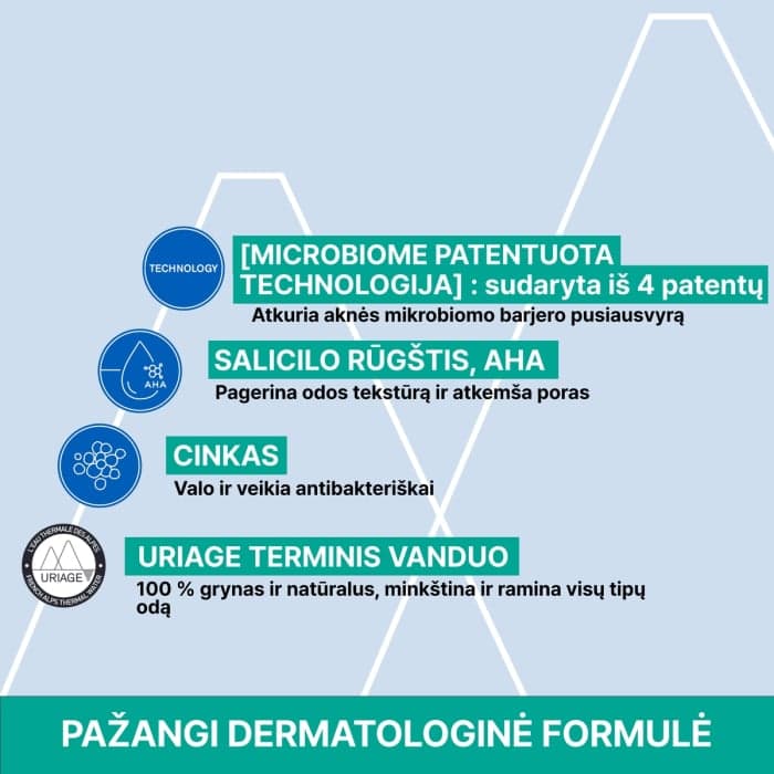 URIAGE veido kremas HYSEAC 3-REGUL+, 40 ml-2