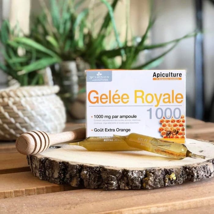 3CHENES bičių pienelis ROYAL JELLY 1000, 10 ampulių-1