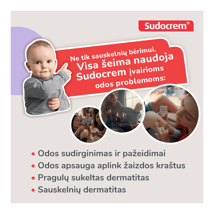 SUDOCREM kremas MULTI-EXPERT, 125 g-1