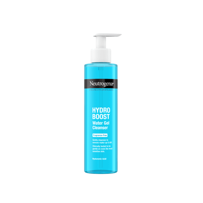 NEUTROGENA valomasis gelis HYDRO BOOST AQUA, bekvapis, 200 ml