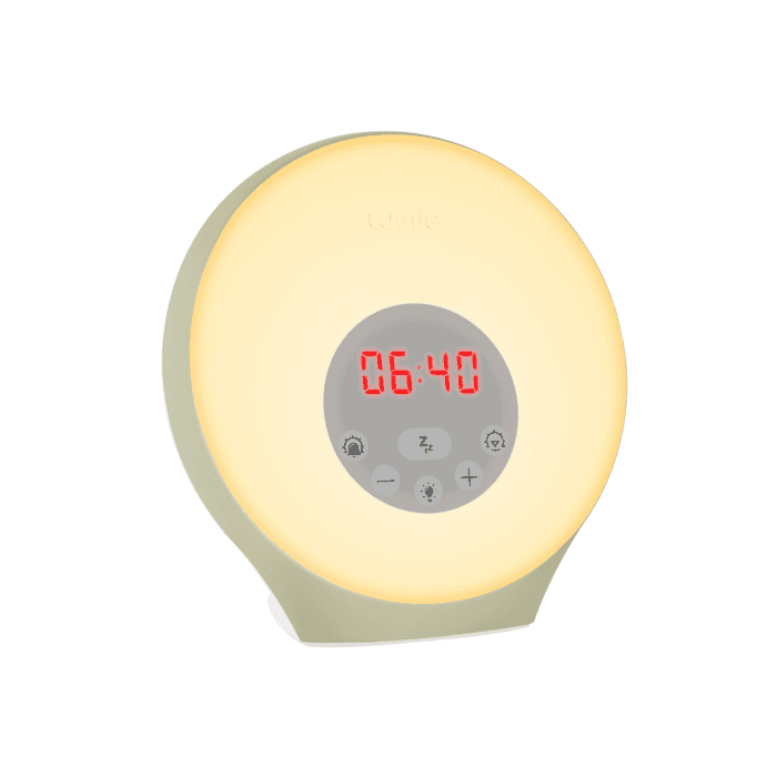 Lumie, Sunrise Alarm, šviesos žadintuvas ir nuotaikos šviesa, 1 vnt.