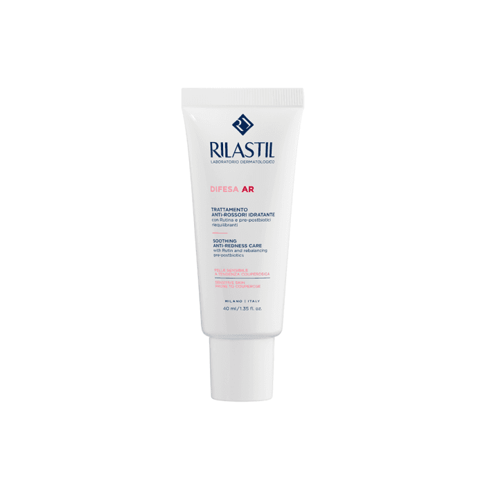 RILASTIL, DIFESA AR kremas jautriai, raustančiai odai, 40 ml