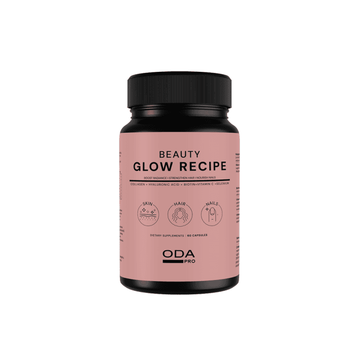 ODA PRO, BEAUTY GLOW RECIPE daugiafunkcinis maisto papildas, 60 Kapsulės
