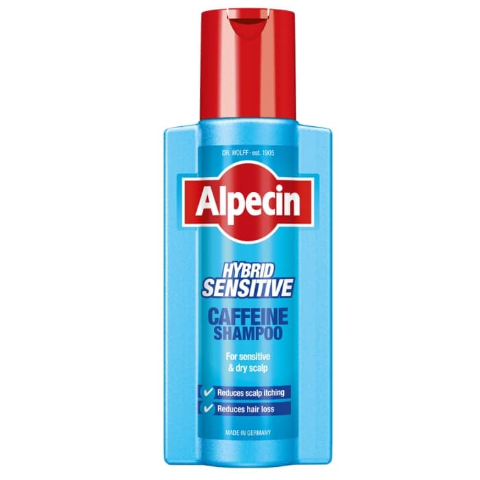 ALPECIN šampūnas su kofeinu sausai galvos odai HYBRID, 250 ml