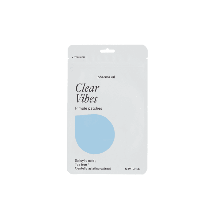 PHARMA OIL pleistrai spuogams CLEAR VIBES, 33 vnt.-2