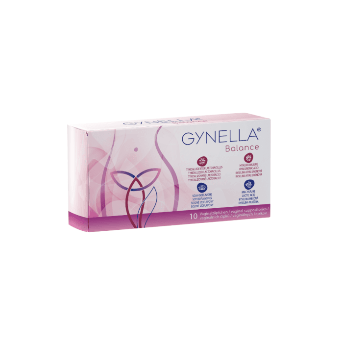 GYNELLA makšties ovulės BALANCE, 10 vnt.